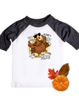 Let Me See that Casserole Funny Thanksgiving Kids Raglan