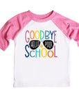 Goodbye School Hello Pool Multi-Colored Raglan