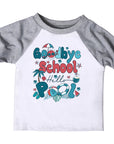 Goodbye School Hello Pool Boys Raglan