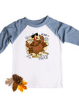 Let Me See that Casserole Funny Thanksgiving Kids Raglan