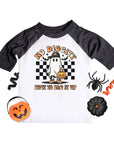 No Diggity Retro Ghost Halloween Raglan