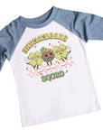 Shenanigans Squad Girls Retro St. Patrick's Day Raglan