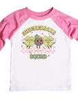 Shenanigans Squad Girls Retro St. Patrick's Day Raglan