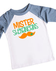 Mister Shenanigans Boys St. Patrick's Day Raglan