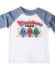 Christmas Crew Family Raglan