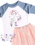 Silly Goose on the Loose - Girls Summer Shirt