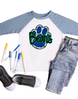 Bears Kids Raglan Shirt – Limited Edition (Green or Blue, 2T–Youth Large)