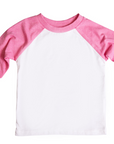 Flamingo Fizz TEE-RIFIC 3/4 Sleeve Raglan